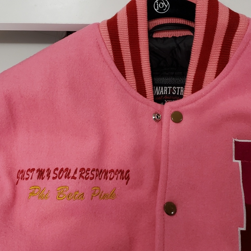 VICTORIA'S  SECRET PINK VARSITY JACKET - Picture 4 of 6